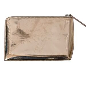 Banana Republic Rose Gold Metallic Clutch